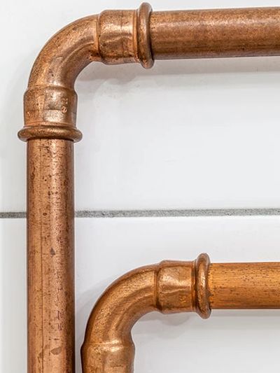 Durable gas piping: Expert installation of high-quality copper gas lines for safety and reliability.