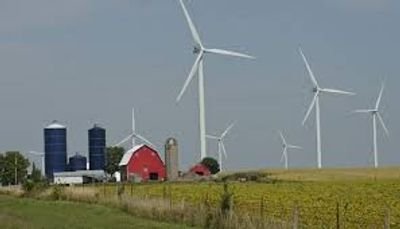 Iowa - leading the country in wind energy use.