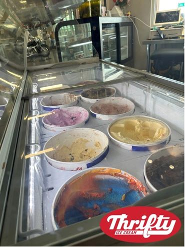 We serve Thrifty Brand ice cream