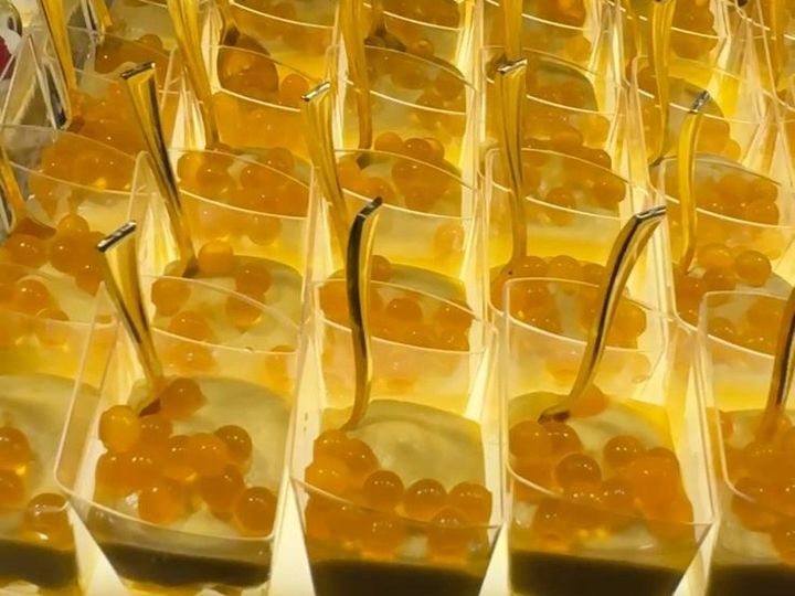 Mango Mousse Boba Shots