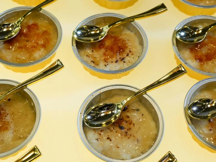 Coconut Kheer Cream Brule