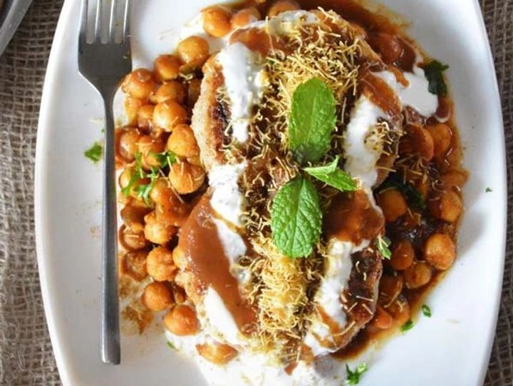 Aloo Tikki Chaat