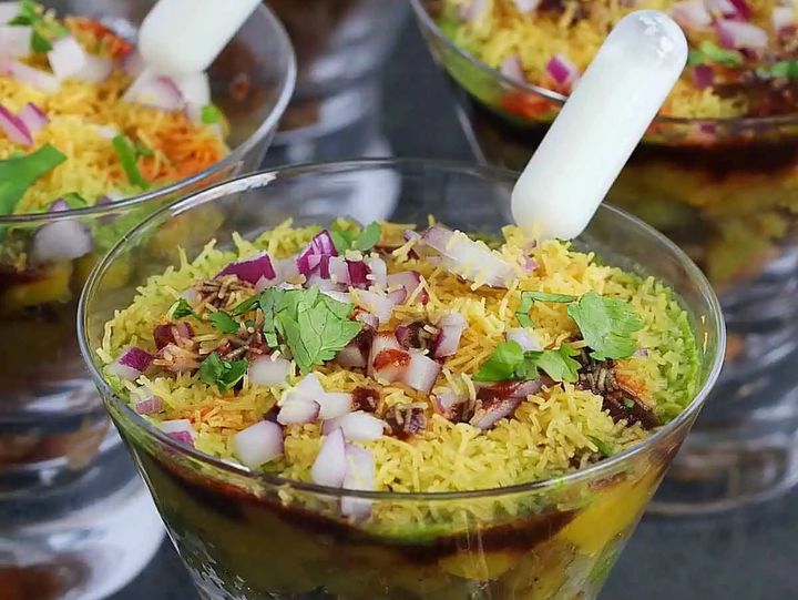 Samosa Chaat Shots