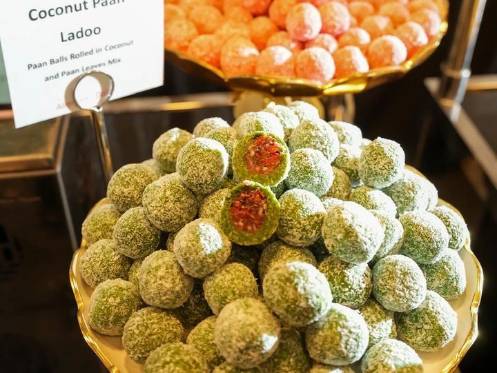 Coconut Paan Ladoo