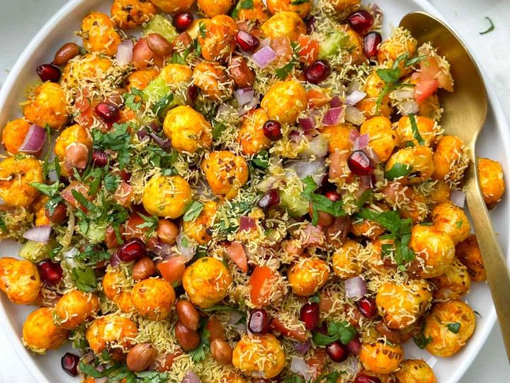 Roasted Makhana Chaat