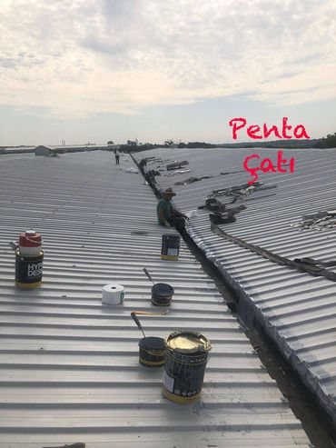 Antrepo çatı izolasyonu