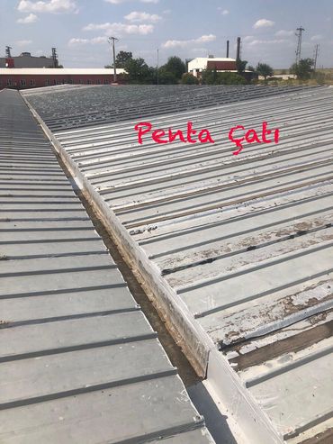 Antrepo çatı onarımı