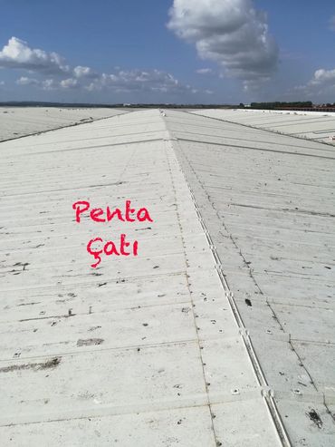 Antrepo çatı tamiri