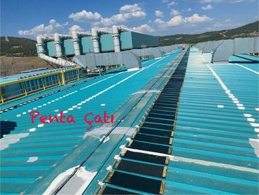 Endüstriyel çatı su yalıtımı