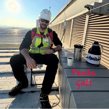 Çatı tamiratı fabrika