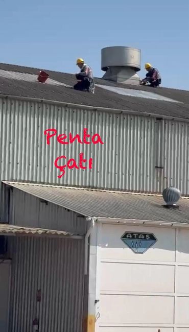 Depo çatı izolasyonu