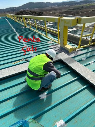 Endüstriyel çatı tamiri