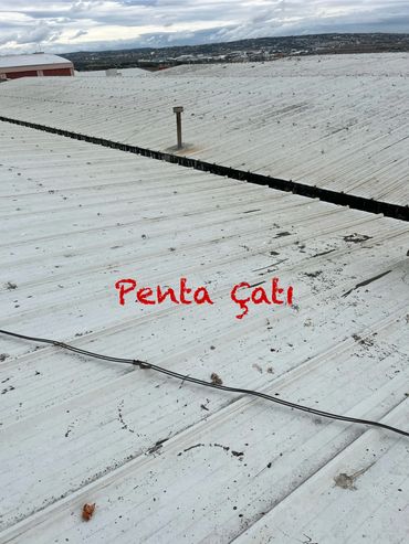 Fabrika çatı tamiri