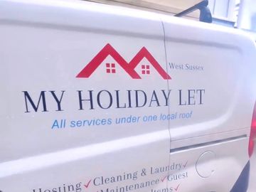 Handyman and van