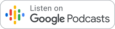Text reads Listen on Google Podcasts. Google podcasts logo