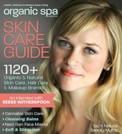 Organic Spa Magazine in the Annual Skin Care Guide every year, the gourmet soap market, spa gifts