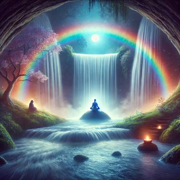 The rainbow of life is found in air, water and fire.