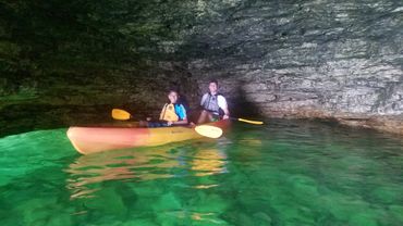 Kayak Cave Point Door County Kayak tours 