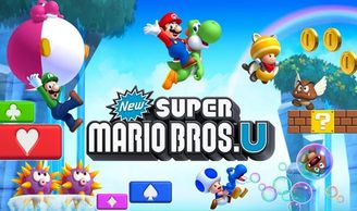 New Super Mario Bros. U widescreen promotional art