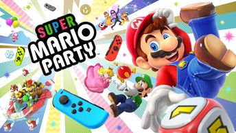 Super Mario Party widescreen boxart HD