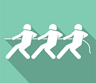 developing teamwork icon