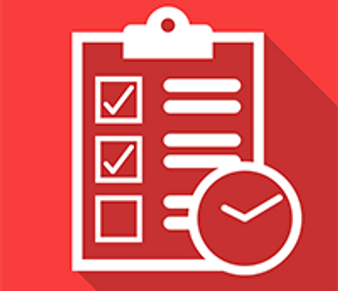 Project management e-learning icon
