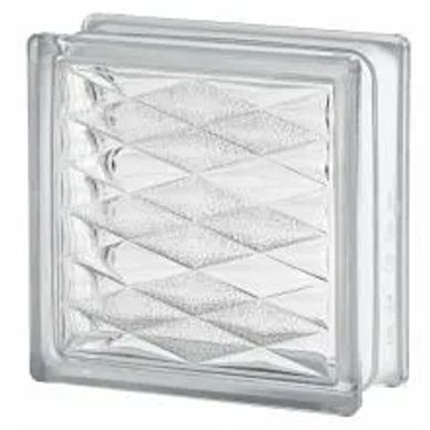 glass block lozenge argyle 3" metric seves