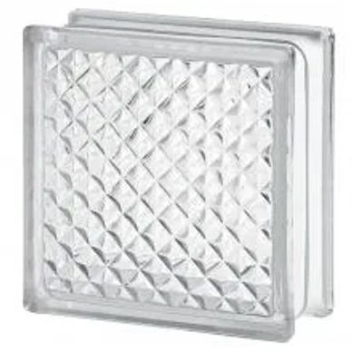 glass block inca diamond delphi 3" metric seves