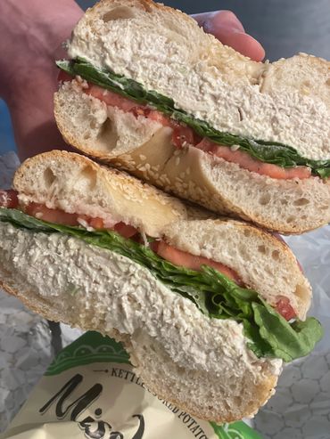 All white meat freshly made chicken salad