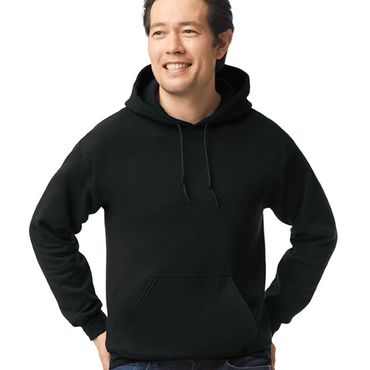 Gildan Adult Heavy Blend™ Hooded Sweatshirt-g185 - Black