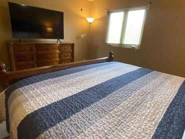 King Bedroom 2 with Smart TV