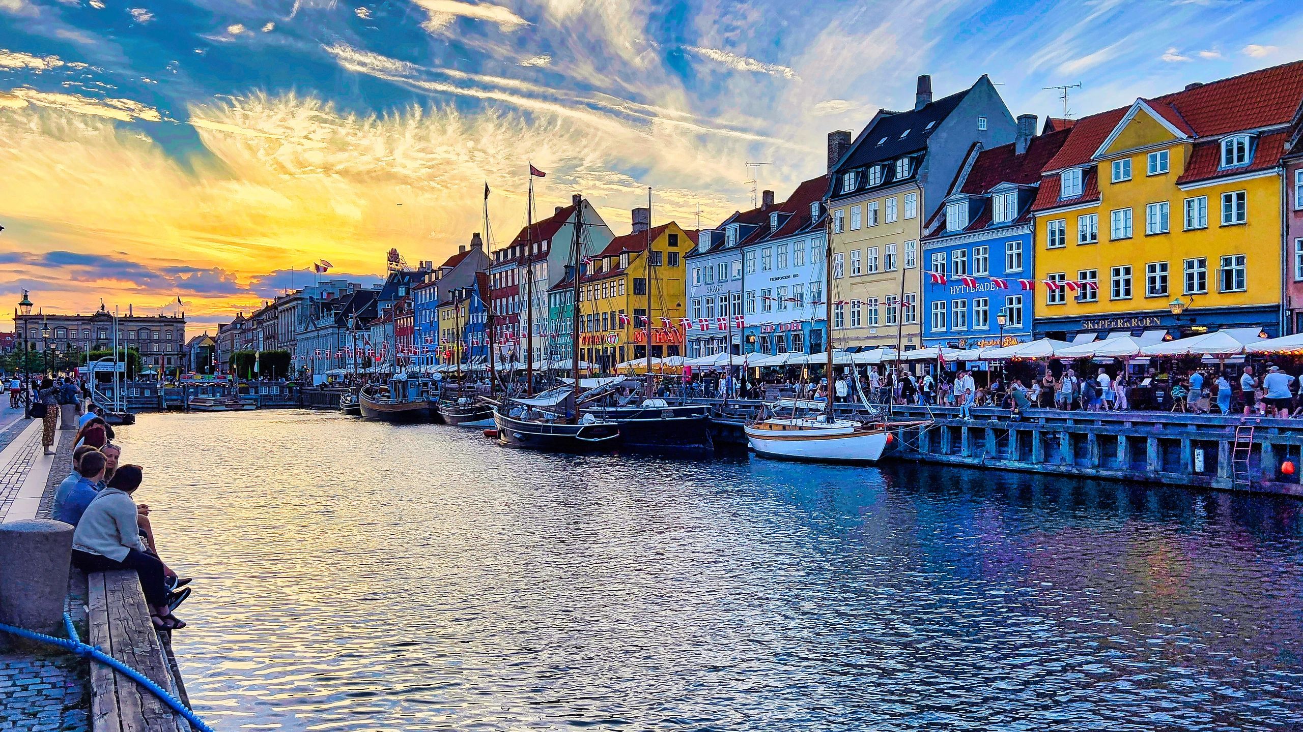An evening in Copenhagen