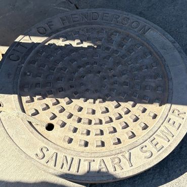 CITY OF HENDERSON SANITARY SEWER MANHOLE COVER