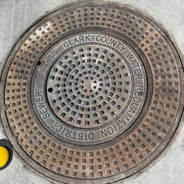 CLARK COUNTY WATER RECLAMATION DISTRICT MANHOLE COVER