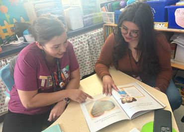 Teachers all the way in Texas working on lesson plans using "Learning to Manage my Feelings" book