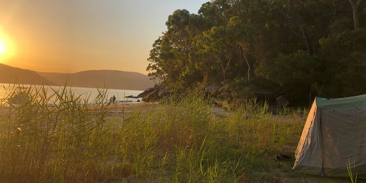 best places to camp sydney equipment hire beach experience family activity