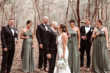 Wedding phtography. Bridal party
