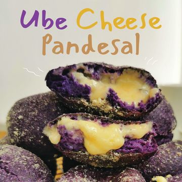 Ube Cheese Pandesal