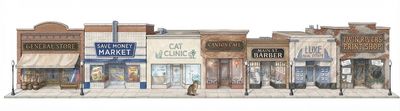 Small town shops Main Street/DBA or Fictitious Business Name Statement File and Publish PortfolioDBA