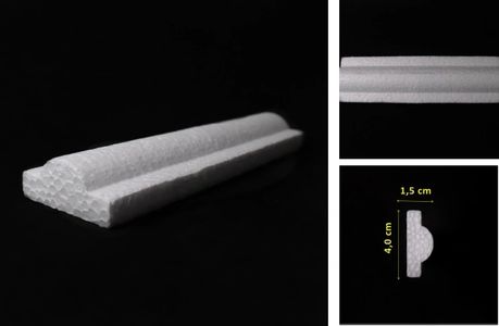 boiserie de isopor pode ser usado como decoração ou separador de paredes