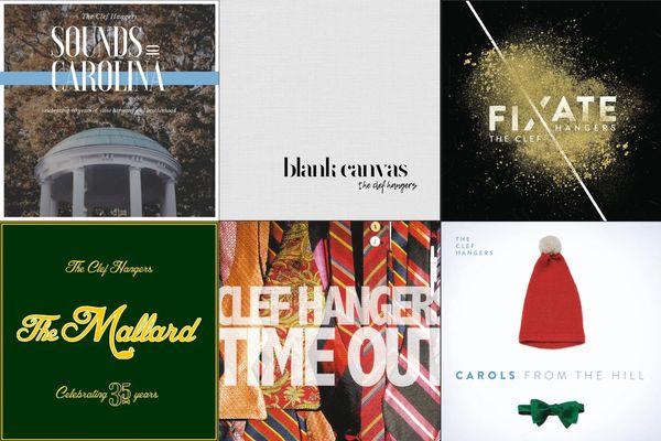 Album covers from 6 different Clef Hangers albums