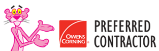 Preferred contractor owens corning roofing 
