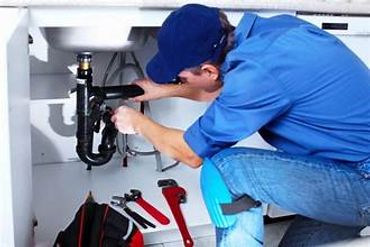 plumber at work