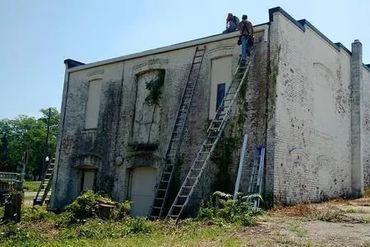 Last remaining Tyson Buggy company building, Carthage. Currently being restored.