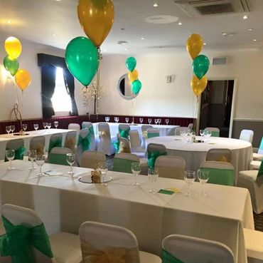 The club set up for St Patricks Day 2019