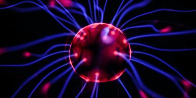 plasma ball digital wallpaper