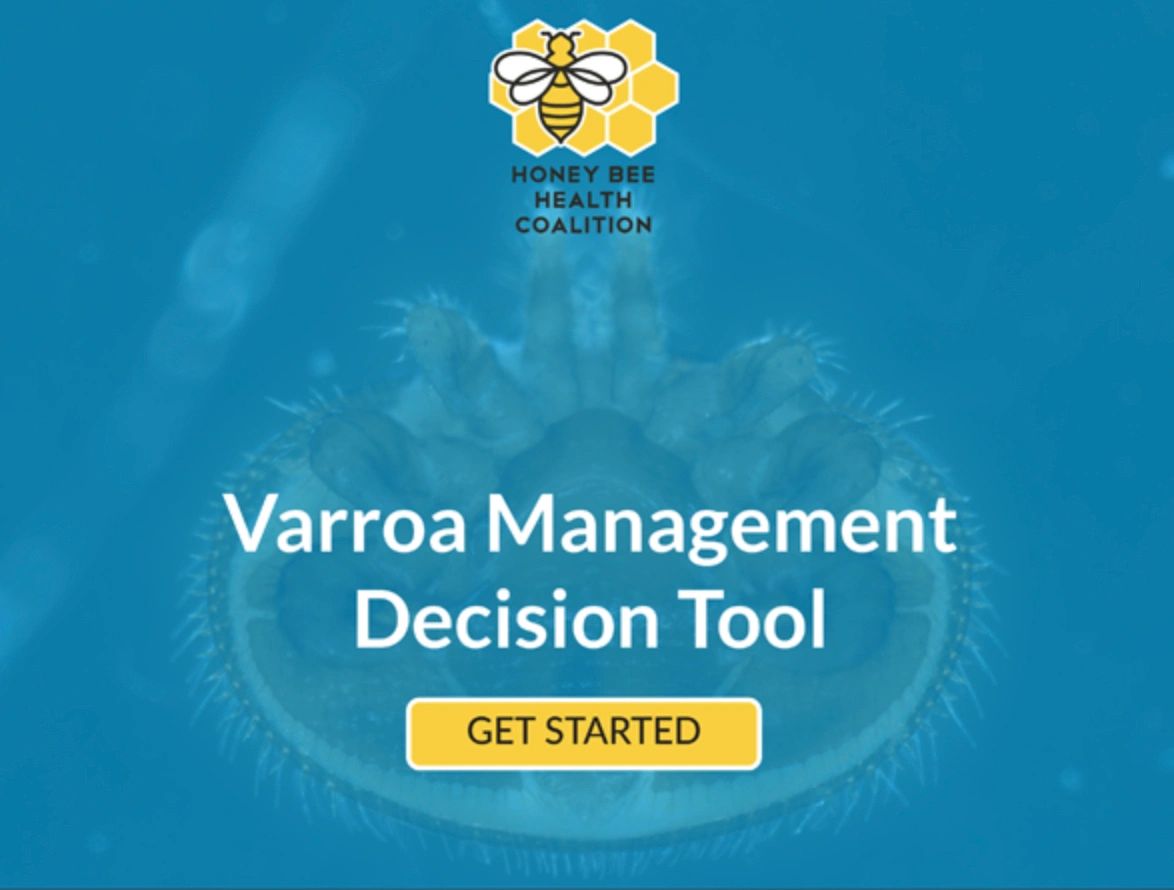 Honey Bee Health Coalition Varroa Management Tool link