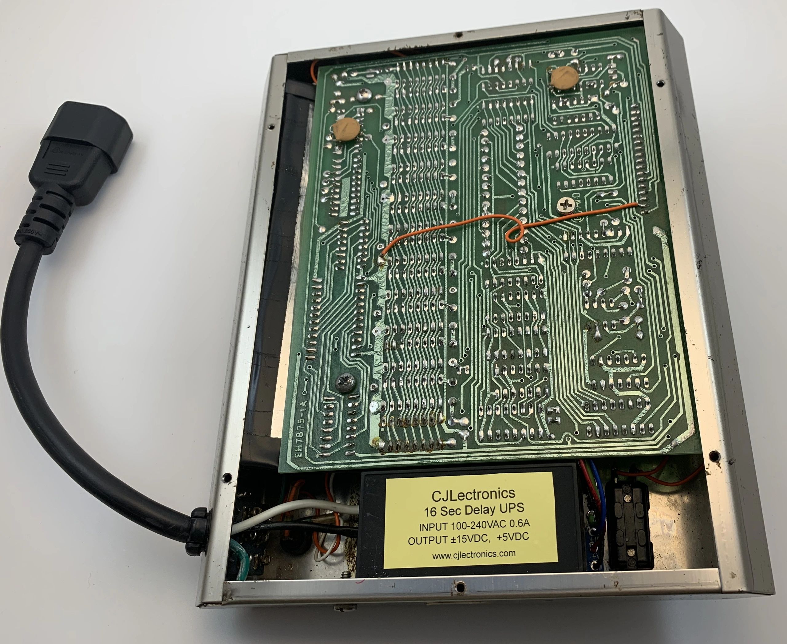 This mod allows for a power input of 100 - 240VAC which you can go anywhere in the world and not hav