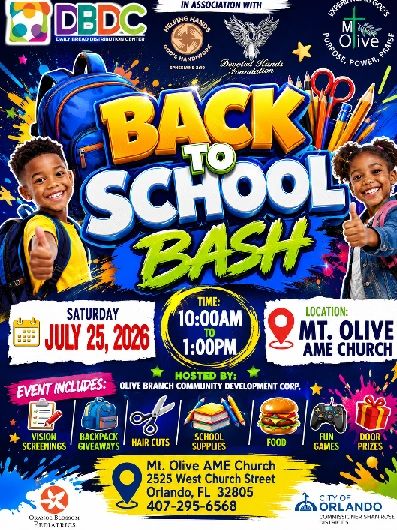 Back to school bash 2026
Let get you prepared for an amazing school year