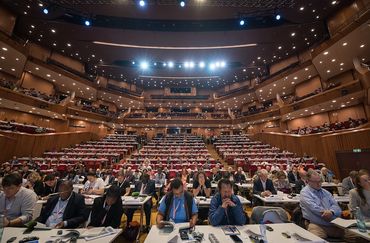 2023, Krakow, Delegates during prayer, 'One Body, One Spirit, One Hope'. Photo: LWF/Albin Hillert